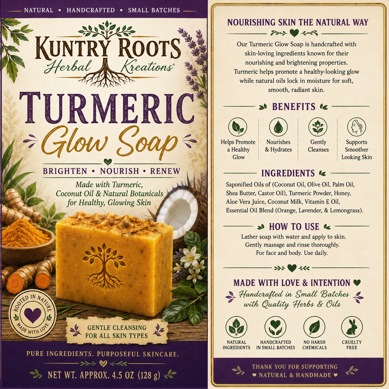 Turmeric Cleansing Bar