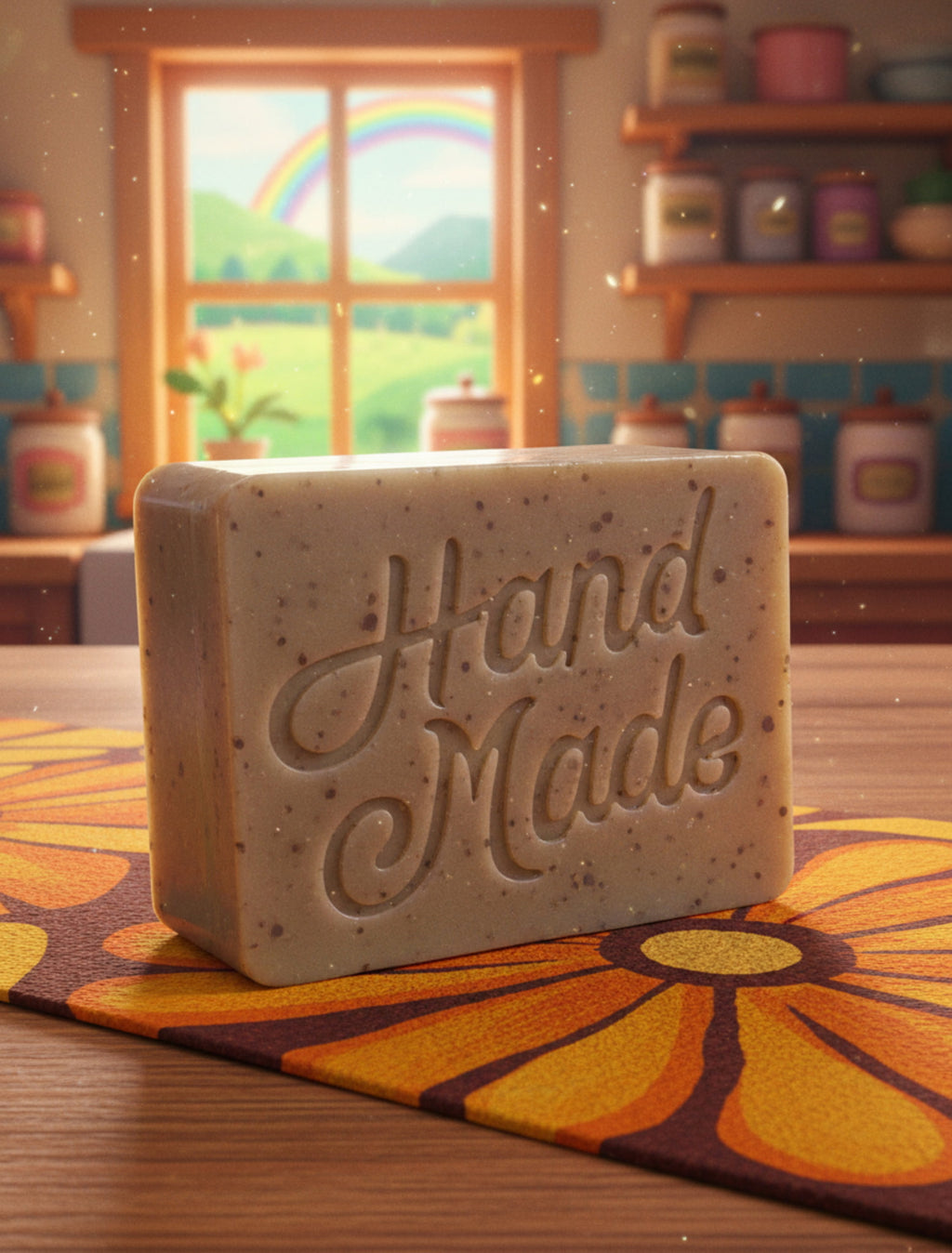 Oatmeal Almond Coconut Cleansing Bar